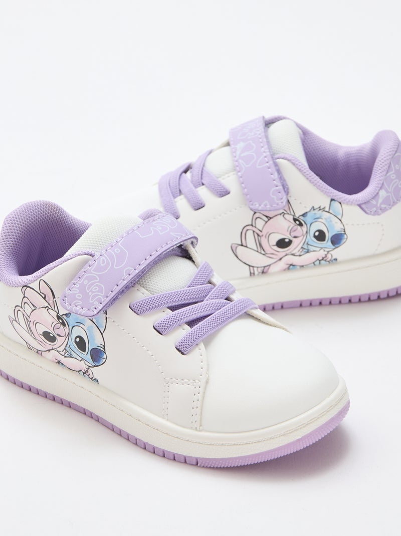 Zapatillas bajas 'Stitch' Blanco - Kiabi