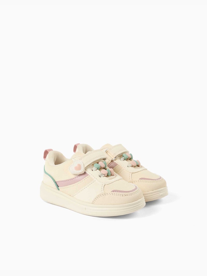 Zapatillas bajas Superlight Runner con cuentas Beige - Kiabi