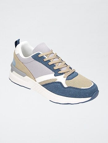 Zapatillas bajas tricolor