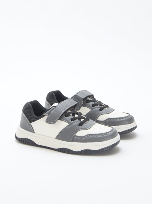 Zapatillas bajas tricolor - Kiabi