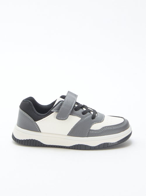 Zapatillas bajas tricolor - Kiabi