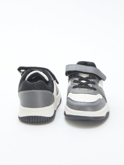 Zapatillas bajas tricolor - Kiabi