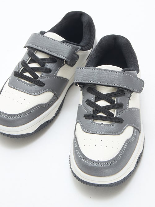 Zapatillas bajas tricolor - Kiabi