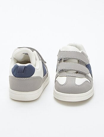 Zapatillas bajas tricolores