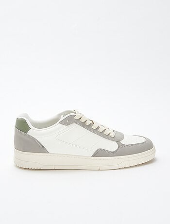 Zapatillas bajas tricolores