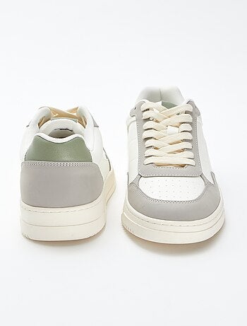 Zapatillas bajas tricolores