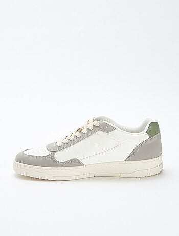 Zapatillas bajas tricolores