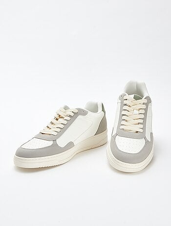 Zapatillas bajas tricolores