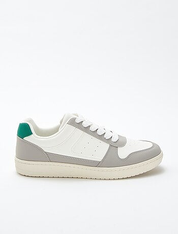 Zapatillas bajas tricolores