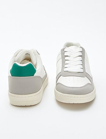 Zapatillas bajas tricolores
