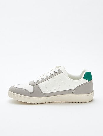 Zapatillas bajas tricolores