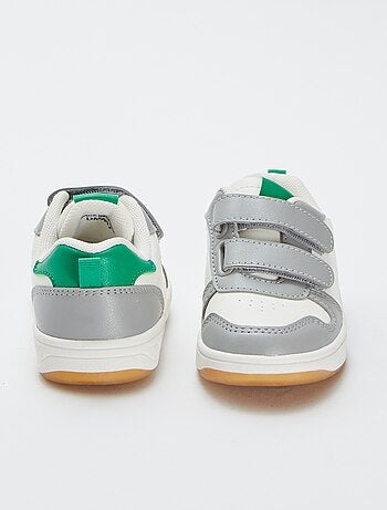 Zapatillas bajas tricolores