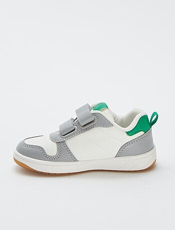 Zapatillas bajas tricolores