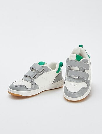 Zapatillas bajas tricolores