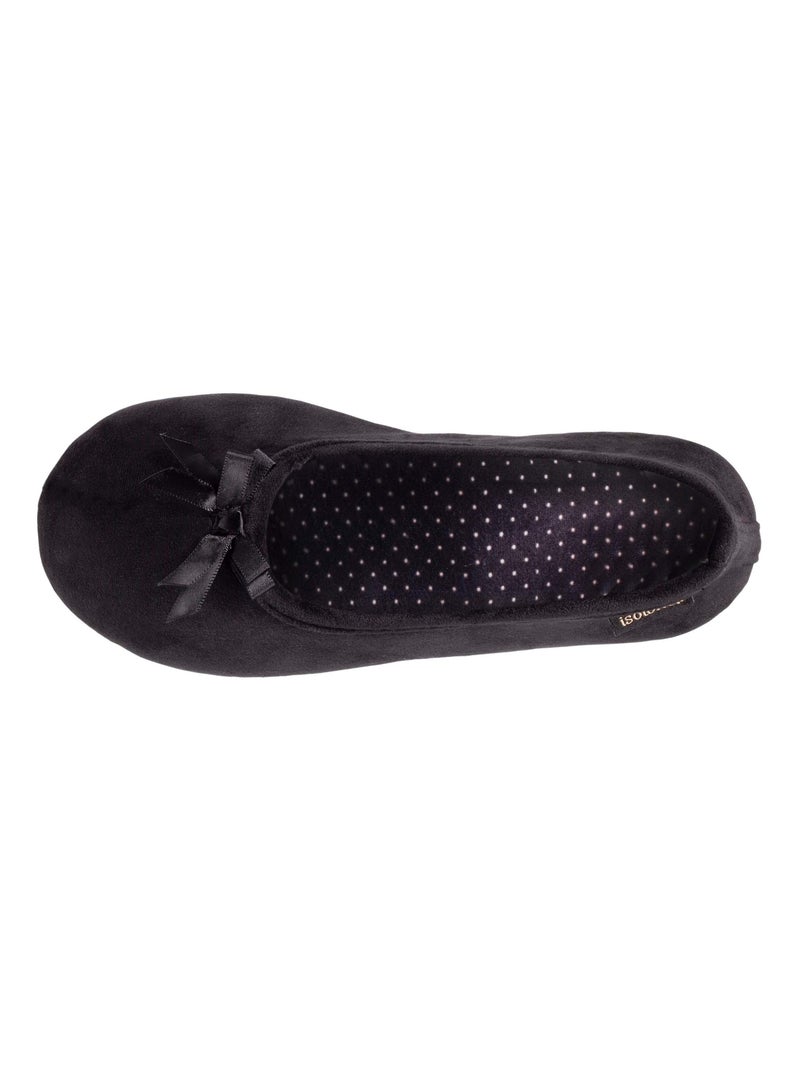 Zapatillas ballerines ultra cómodo, fácil de poner mujer Isotoner Negro - Kiabi