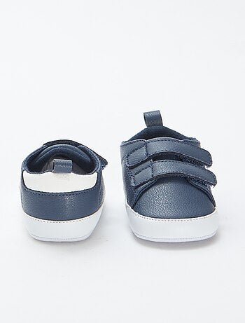 Zapatillas bicolor con velcro