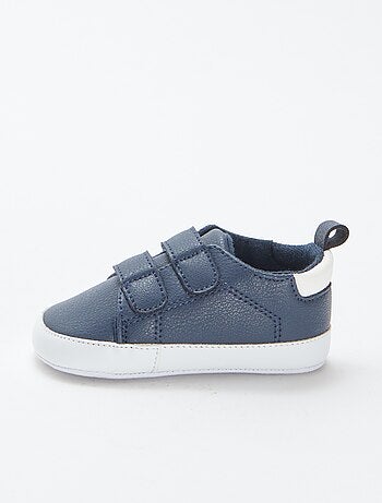Zapatillas bicolor con velcro