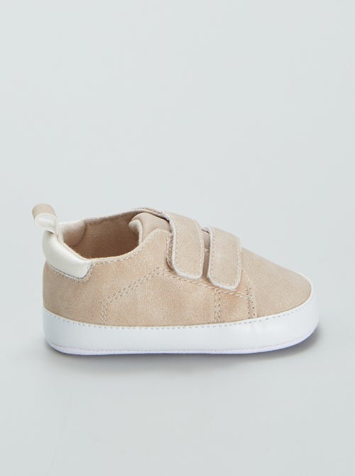 Zapatillas bicolor con velcro - Kiabi