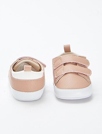 Zapatillas bicolor con velcro