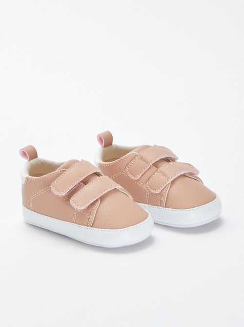 Zapatillas bicolor con velcro - Kiabi