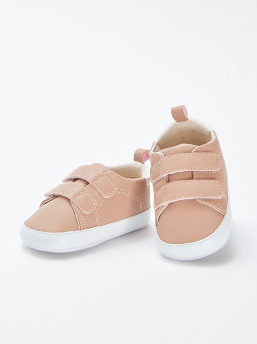 Zapatillas bicolor con velcro - Kiabi