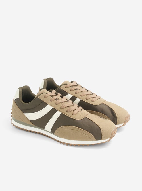 Zapatillas bicolores con cordones - Kiabi Zapatillas bicolores con cordones - Kiabi