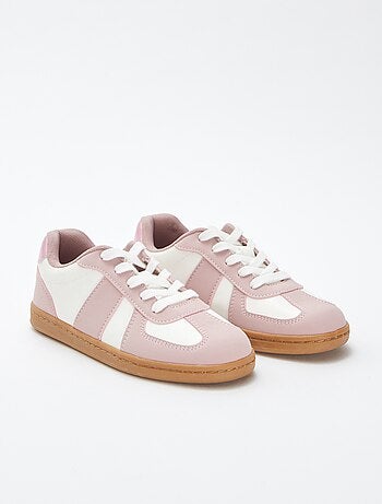 Zapatillas bicolores con cordones