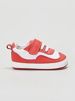 Rebajas Patucos zapatos de bebé rojo - Kiabi
