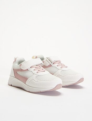 Zapatillas bimaterial con velcro