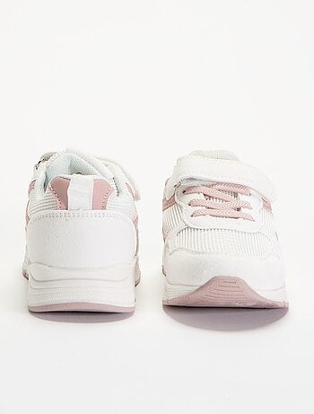 Zapatillas bimaterial con velcro