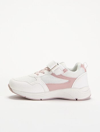 Zapatillas bimaterial con velcro