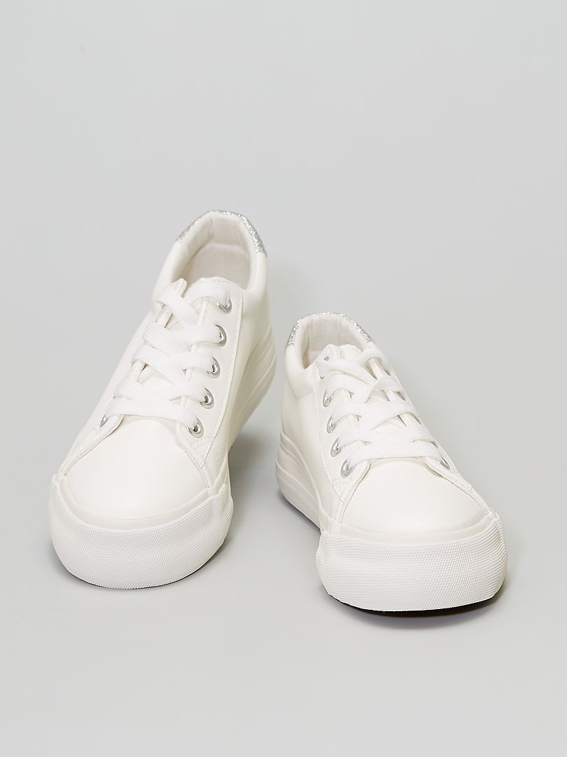 Zapatillas blancas blanco - Kiabi
