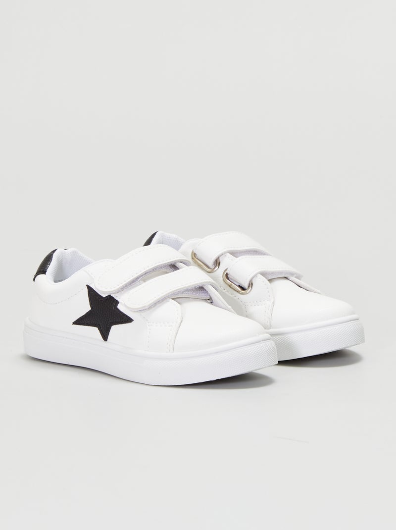 Zapatillas blancas con estrella BLANCO - Kiabi