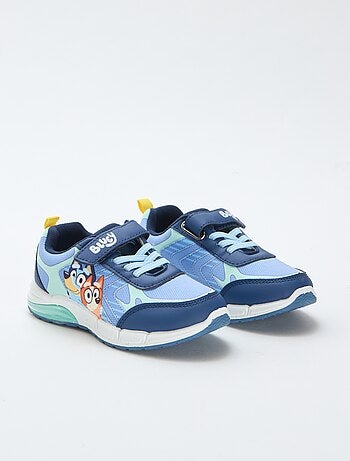 Zapatillas 'Bluey' con apertura de velcro y cordones