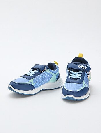 Zapatillas 'Bluey' con apertura de velcro y cordones