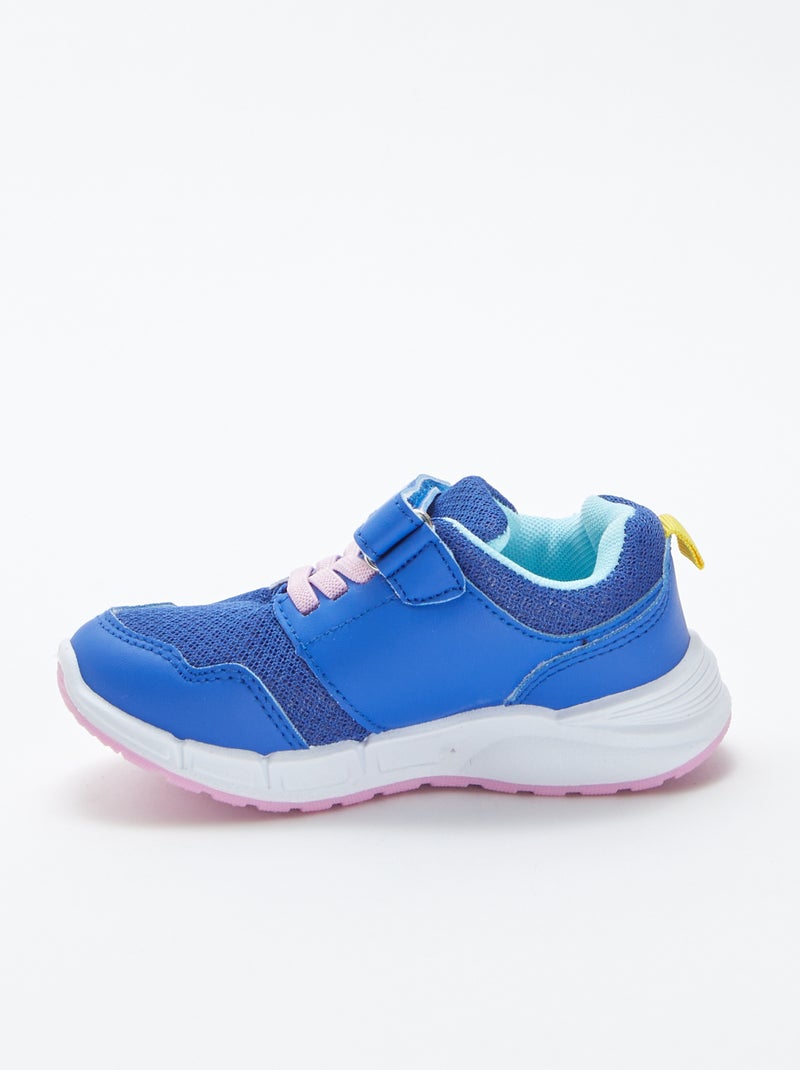 Zapatillas 'Bluey' con cierre con velcro y cordones AZUL - Kiabi