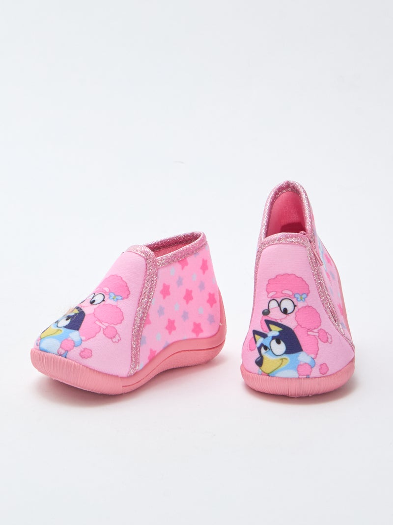 Zapatillas botín 'Bluey' con abertura Rosa - Kiabi