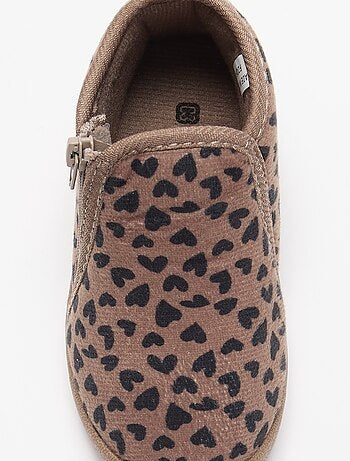 Zapatillas botín estampadas