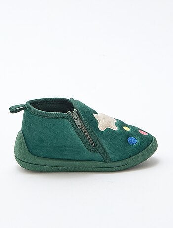 Zapatillas botín lúdicas navideñas