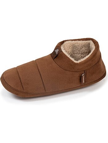 Zapatillas botines Ante - Suela de goma ultrasuave hombre Isotoner