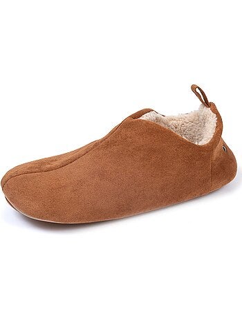 Zapatillas botines cómodo, cálido, interior de sherpa hombre