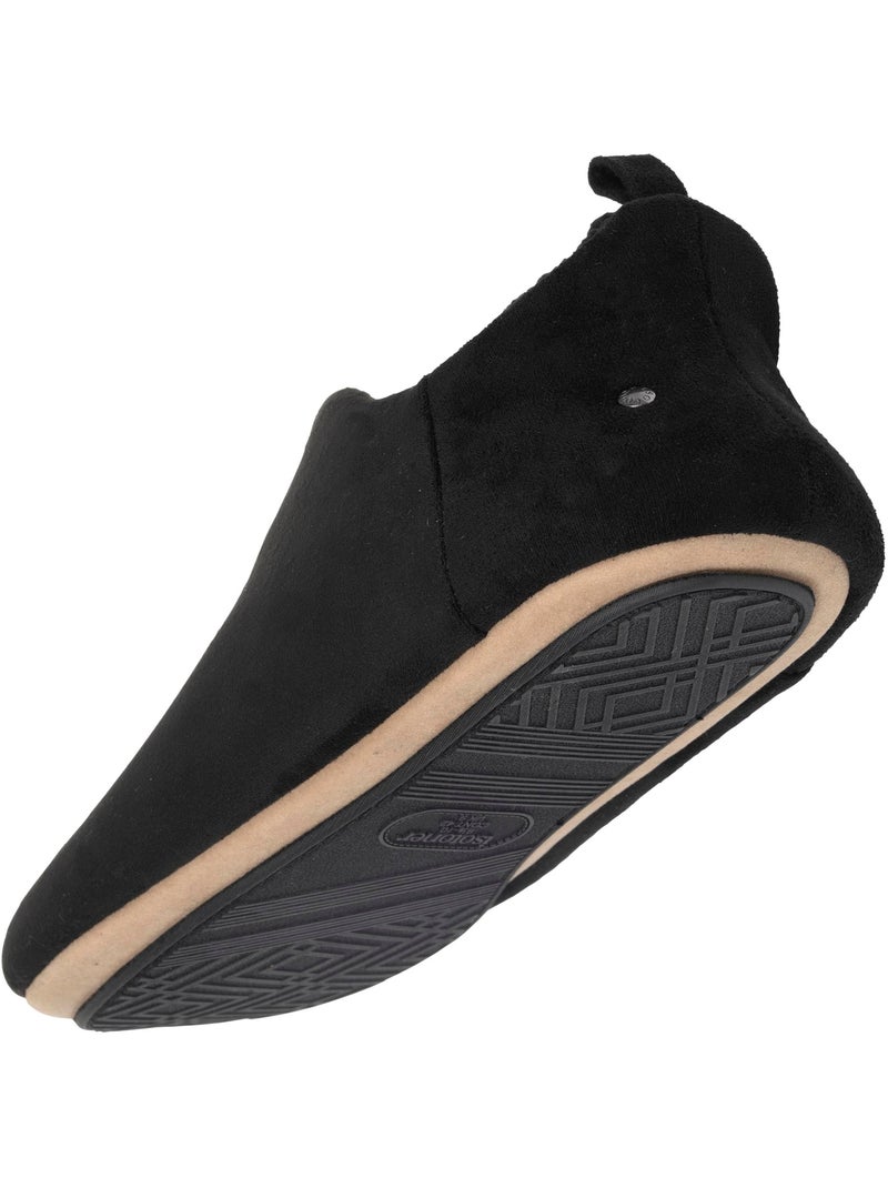 Zapatillas botines cómodo, cálido, interior de sherpa hombre isotoner Negro - Kiabi