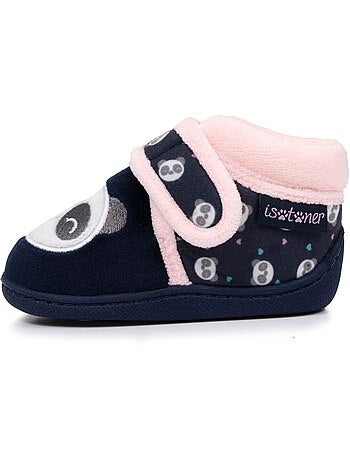 Zapatillas botines con cierre de velcros, buena sujeción bebé niña isotoner