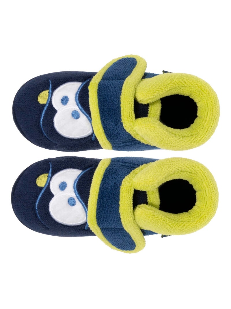 Zapatillas botines con cierre de Velcros, buena sujeción bebé niño Isotoner Azul marino - Kiabi