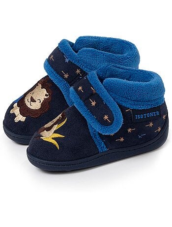 Zapatillas botines con cierre de velcros, buena sujeción bebé niño isotoner