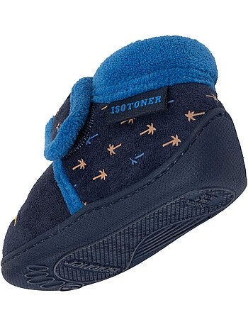 Zapatillas botines con cierre de velcros, buena sujeción bebé niño isotoner
