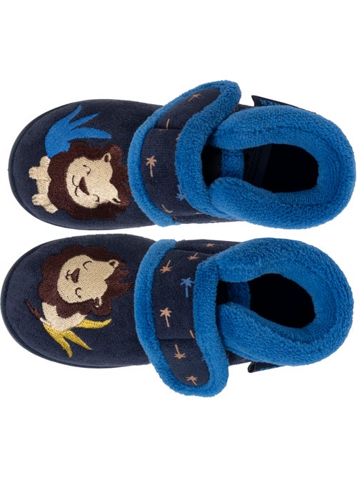Zapatillas botines con cierre de velcros, buena sujeción bebé niño isotoner - Kiabi