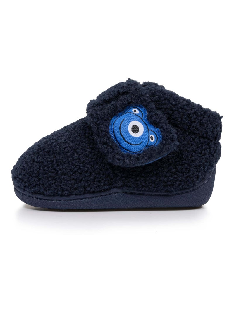 Zapatillas botines con cierre de Velcros, buena sujeción niño Isotoner Azul marino - Kiabi