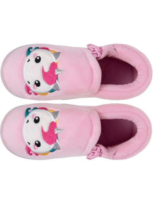 Zapatillas botines con cremallera, fácil de poner, buena bebé niña isotoner - Kiabi Zapatillas botines con cremallera, fácil de poner, buena bebé niña isotoner - Kiabi
