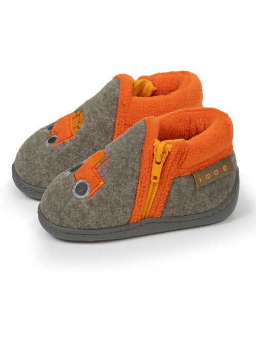 Zapatillas botines con cremallera, fácil de poner, buena bebé niño Isotoner - Kiabi